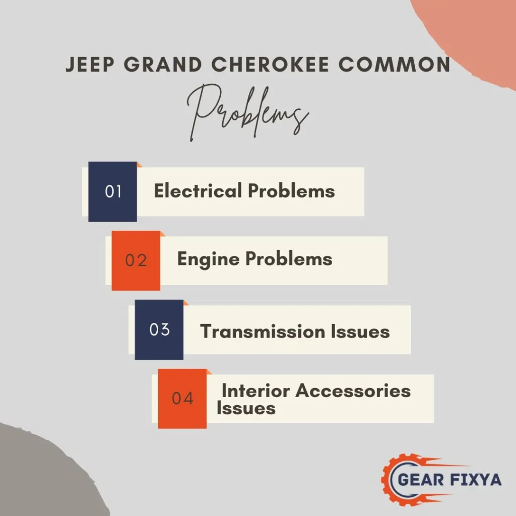 Jeep Grand Cherokee Common Problems