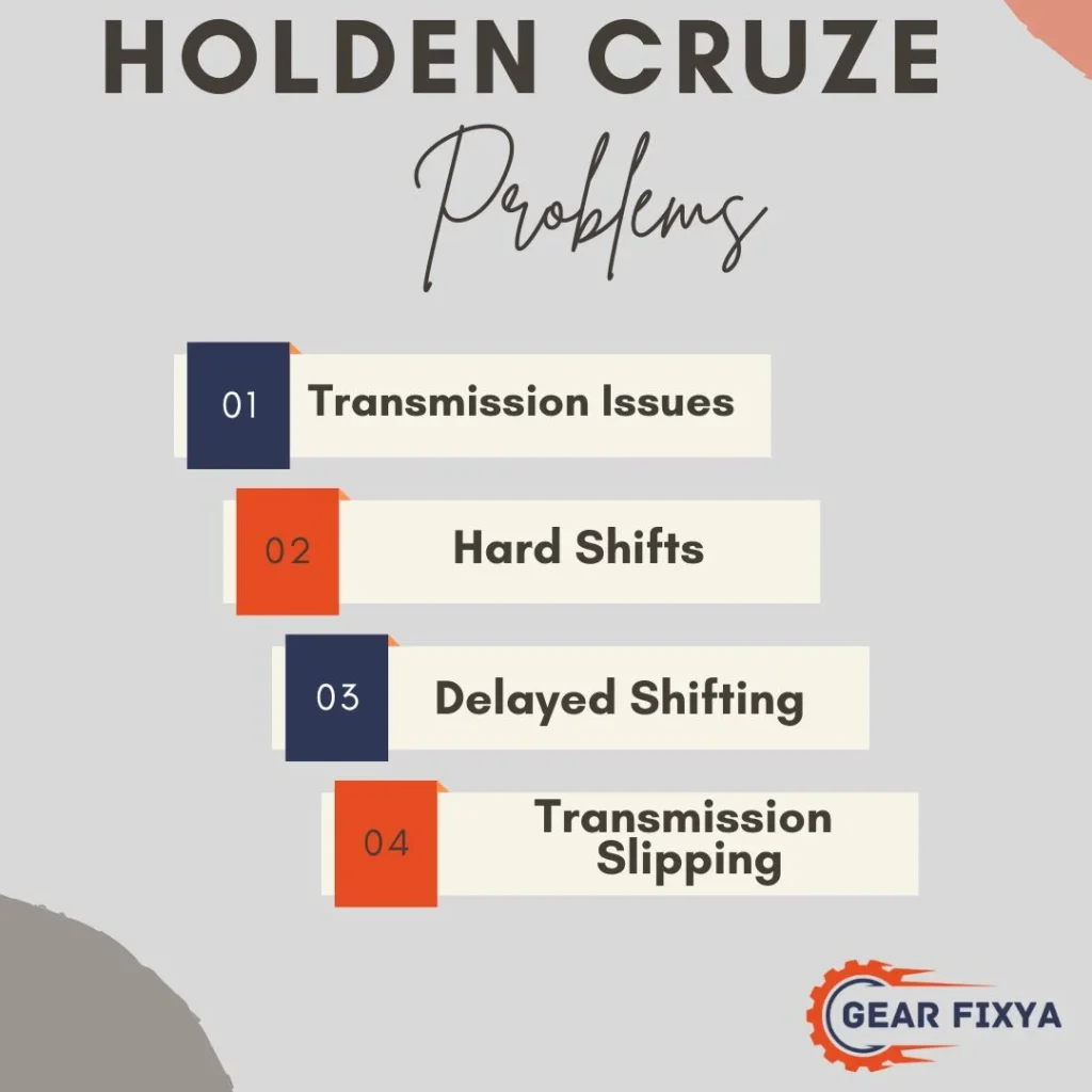 Holden Cruze Problems