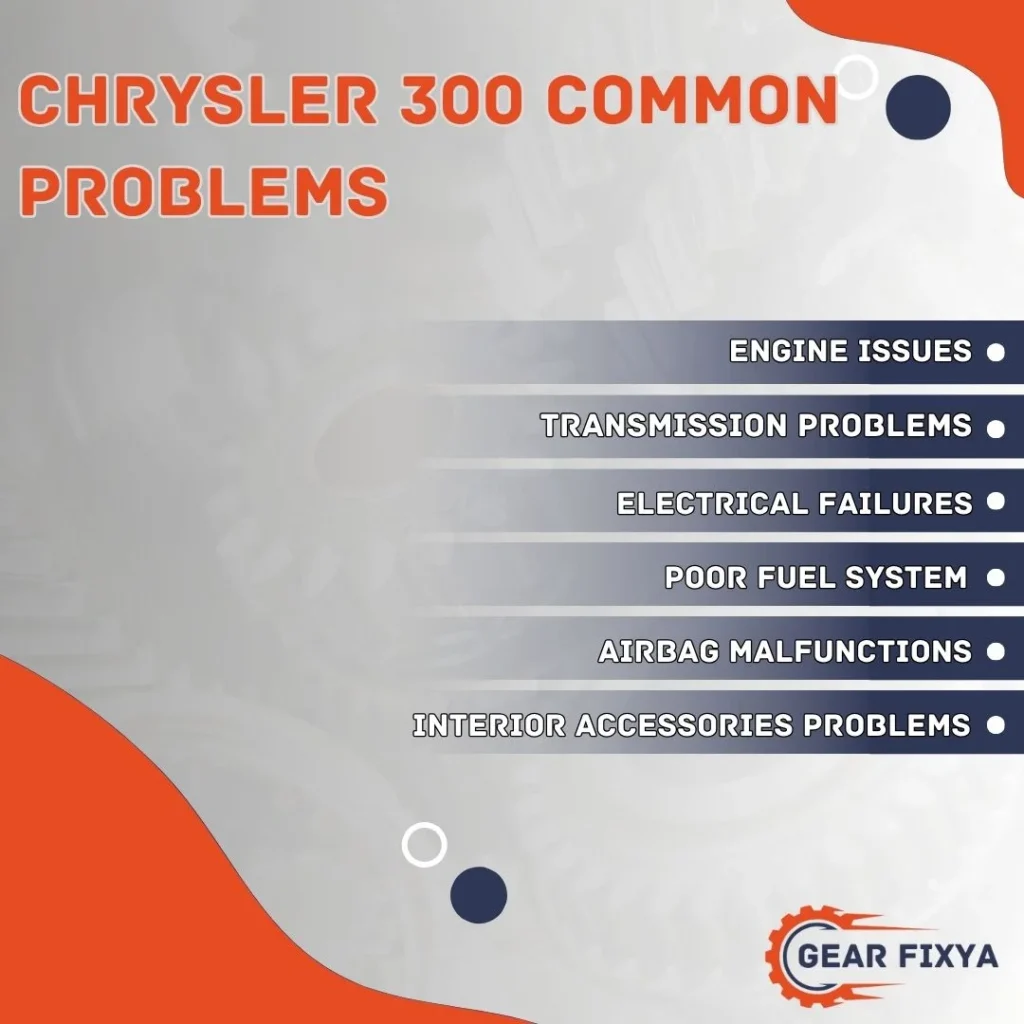 Chrysler 300 Common Problems